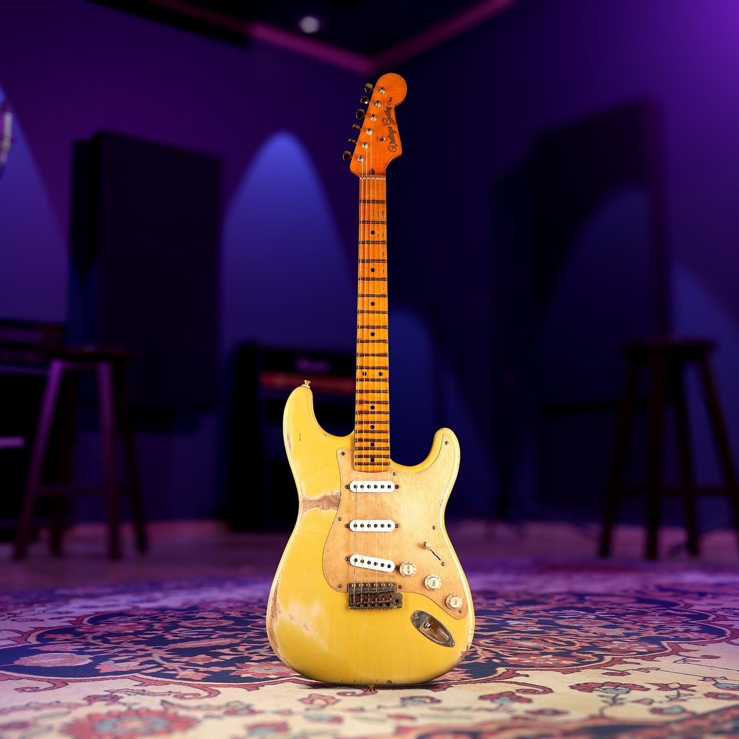 MK-58 / Faded Vintage White  / Relic Nitro Lacquer