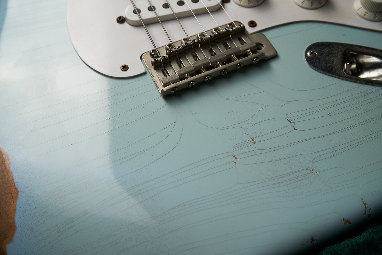 ST-57 / Daphne Blue / Medium Relic / Nitro Lacquer