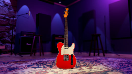 TE-62 / Fiesta Red / Relic Nitro Lacquer