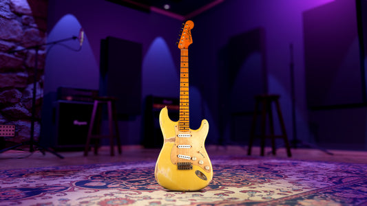 MK-58 / Faded Vintage White  / Relic Nitro Lacquer